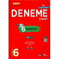 Soru Bankası Merkezi 6.Sınıf PYBS 6 Deneme Sınavı