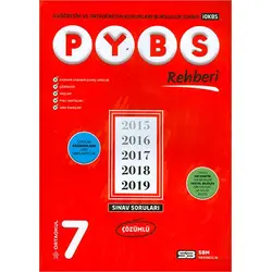 7.Sınıf PYBS Rehberi Soru Bankası Merkezi
