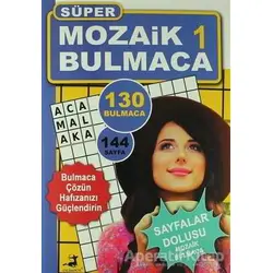 Süper Mozaik Bulmaca 1 - Kolektif - Olimpos Yayınları