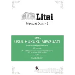 Temel Usul Hukuku Mevzuatı - İsmail Ercan - Kuram Kitap