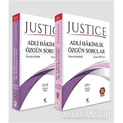 Justice Adli Hakimlik Özgün Sorular (2 Cilt Takım) - Ümit Kaymak - Kuram Kitap
