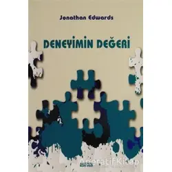 Deneyimin Değeri - Jonathan Edwards - GDK Yayınları