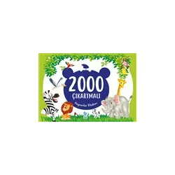 2000 Çıkartmalı Hayvanlar Kitabım - Minik Damla