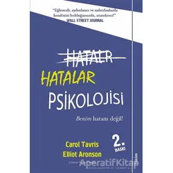 Hatalar Psikolojisi - Elliot Aronson - Sola Unitas