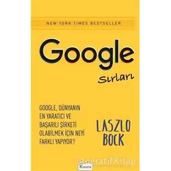 Google Sırları - Laszlo Bock - Koridor Yayıncılık