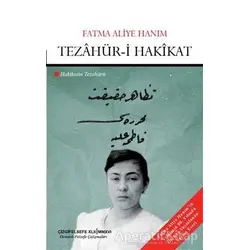 Tezahür-i Hakikat - Fatma Aliye Topuz - Çizgi Kitabevi Yayınları