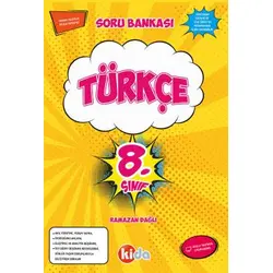 Kida 8.Sınıf Türkçe Soru Bankası (Yeni Müfredat)