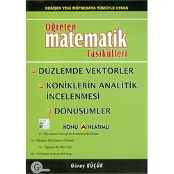Gür Öğreten Matematik Düzlemde Vektörler Koniklerin Analitik İncelenmesi Dönüşümler