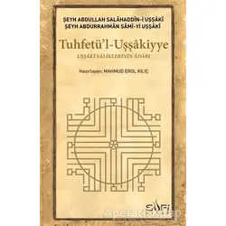 Tuhfetül Uşşakiyye - Şeyh Abdullah Salahaddin-i Uşşaki - Sufi Kitap