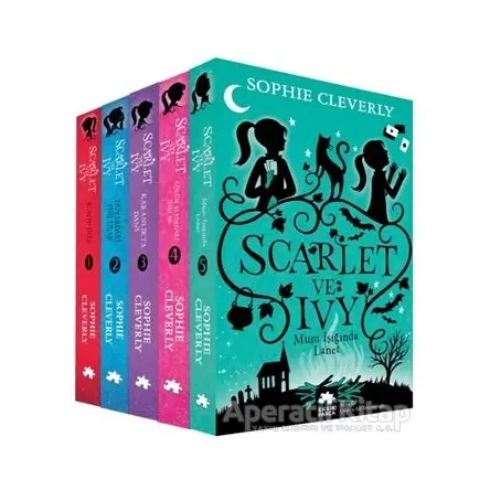 Scarlet ve Ivy 5 Kitaplık Set - Sophie Cleverly - Eksik Parça Yayınları