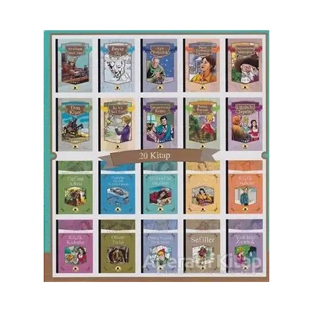 Dünya Klasikleri (20 Kitap Takım) - Kolektif - Karatay Çocuk