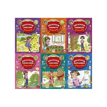 Ceren ve Arkadaşları (6 Kitap Takım) - Bestami Yazgan - Nar Yayınları
