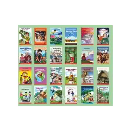 4. Sınıf Kitaplığı (24 Kitap Takım Kutulu) - Kolektif - Özlem Yayınevi