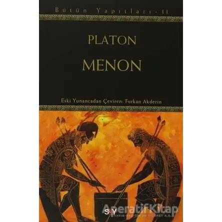Menon - Bütün Yapıtları 11 - Platon (Eflatun) - Say Yayınları