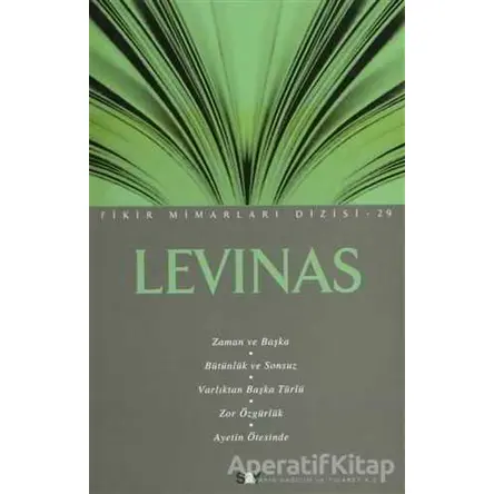 Levinas - Özkan Gözel - Say Yayınları
