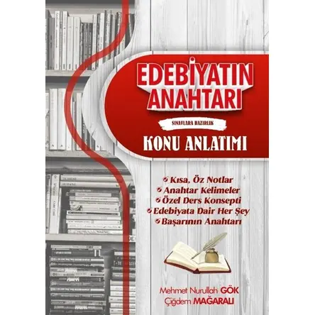 2021 Edebiyatın Anahtarı Edebiyat Sınavlara Hazırlık Konu Anlatımı Mehmet Nurullah Gök