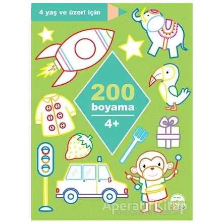 200 Boyama - Kolektif - Martı Çocuk Yayınları