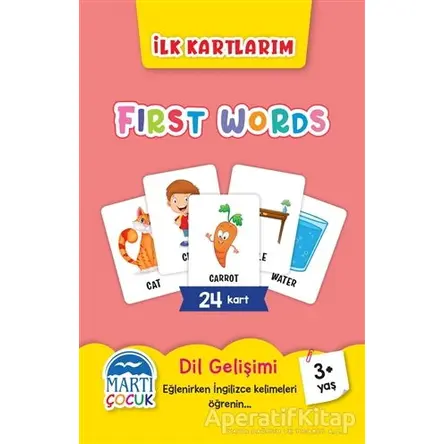 First Words - İlk Kartlarım - Kolektif - Martı Çocuk Yayınları
