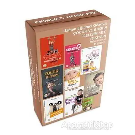 Uzman Eğitimci Gözüyle Çocuk ve Ergen Gelişim Seti (9 Kitap)