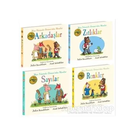 Meşe Palamudu Ormanından Masallar İlk Kitaplarım Seti (4 Kitap Takım) - Julia Donaldson - Beta Kids