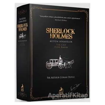 Sherlock Holmes Bütün Hikayeler (Tek Cilt - Özel Basım) - Sir Arthur Conan Doyle - Ren Kitap