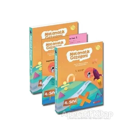 Matematik Gezegeni 4. Sınıf (3 Kitap Takım) - Mehmet Çağlar - ODTÜ Geliştirme Vakfı Yayıncılık