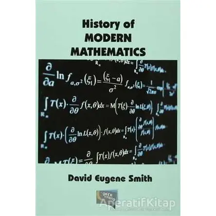 History of Modern Mathematics - David Eugene Smith - Gece Kitaplığı
