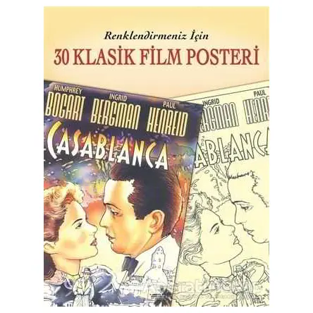 30 Klasik Film Posteri - Kolektif - Maya Kitap