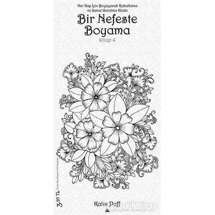 Bir Nefeste Boyama Kitap 4 - Katie Paff - Kuzey Yayınları
