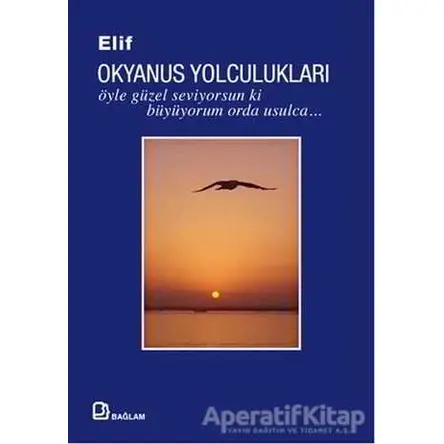 Okyanus Yolculukları : Öyle Güzel Seviyorsun ki Büyüyorum Orda Usulca - Elif - Bağlam Yayınları
