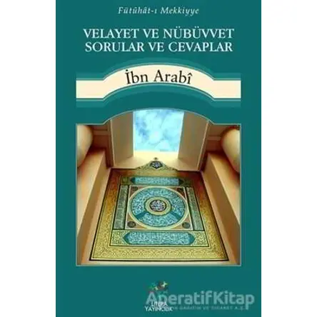 Velayet ve Nübüvvet Sorular ve Cevaplar - Muhyiddin İbn Arabi - Litera Yayıncılık