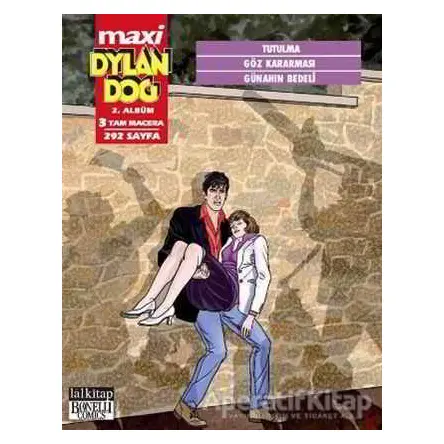 Dylan Dog Maxi 2. Albüm : Tutulma - Göz Kararması - Günahın Bedeli - Luigi Mignacco - Lal Kitap