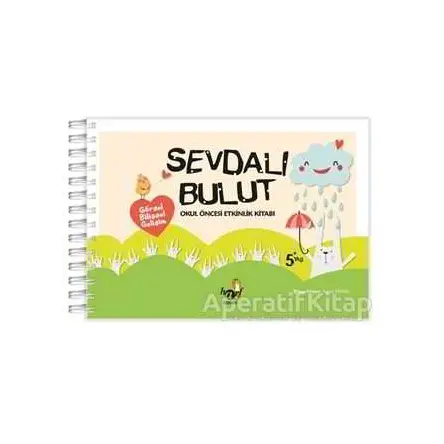 Sevdalı Bulut - Okul Öncesi Etkinlik Kitabı (5+ Yaş) - Kolektif - Harf Eğitim Yayıncılık