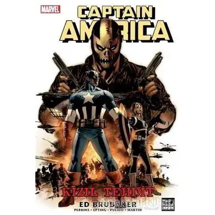 Captain America - Kızıl Tehdit - Ed Brubaker - Marmara Çizgi