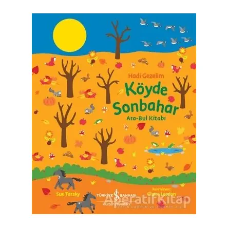 Haydi Gezelim Köyde Sonbahar Ara-Bul Kitabı - Sue Tarsky - İş Bankası Kültür Yayınları