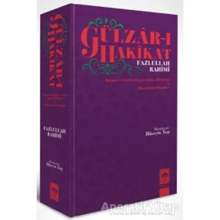 Gülzar-ı Hakikat - Fazlullah Rahimi - Ötüken Neşriyat