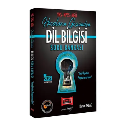 Yargı 2021 YKS KPSS MSÜ Hocaların Gözünden Dil Bilgisi Soru Bankası