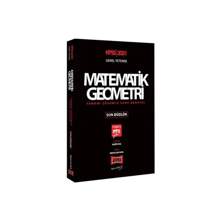Yargı 2021 KPSS Matematik Geometri Son Düzlük Çözümlü Soru Bankası