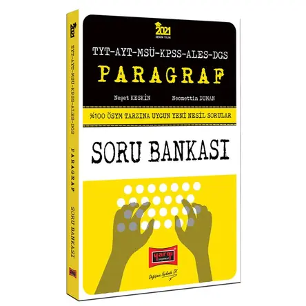 Yargı 2021 TYT AYT MSÜ KPSS ALES DGS Paragraf Yeni Nesil Soru Bankası