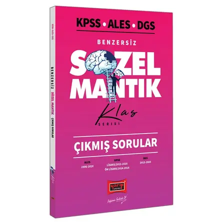 Yargı KPSS ALES DGS Benzersiz Sözel Mantık Çıkmış Sorular Klas Serisi
