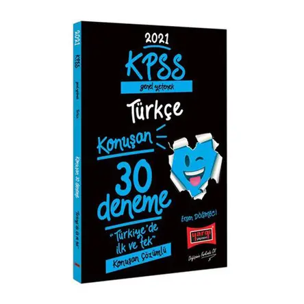 Yargı 2021 KPSS Türkçe Konuşan 30 Deneme
