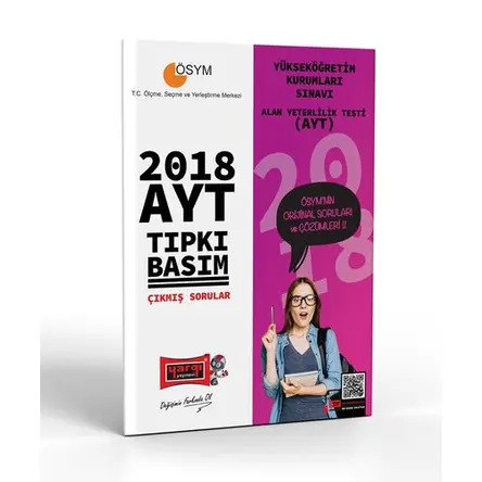Yargı Yayınları 2018 AYT Tıpkı Basım Çıkmış Sorular
