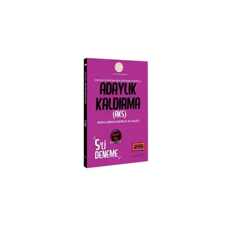 Yargı 2021 MEB Adaylık Kaldırma (AKS) Sınavlarına Hazırlık Kılavuzu 5 Deneme