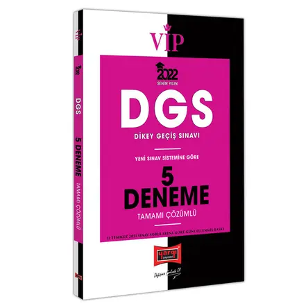 Yargı 2022 VİP DGS Tamamı Çözümlü 5 Deneme