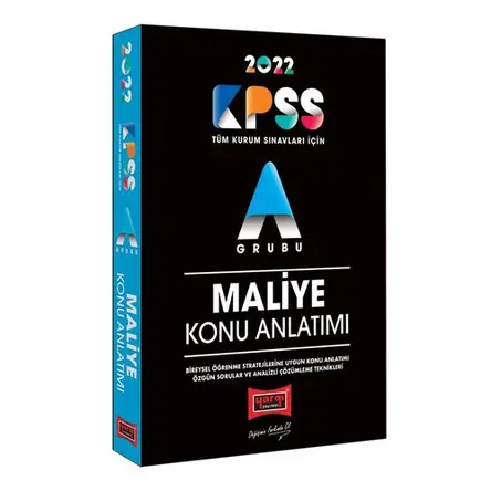 Yargı 2022 KPSS A Grubu Maliye Konu Anlatımı