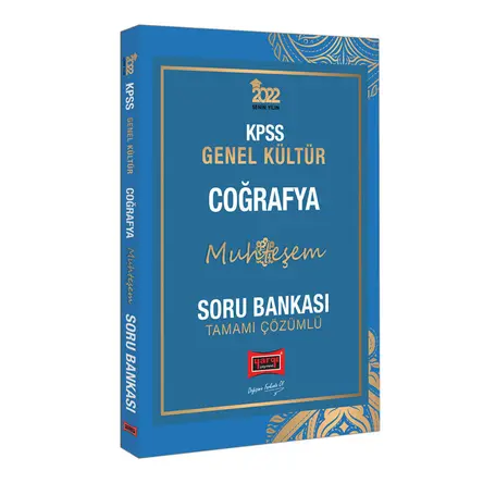 Yargı 2022 KPSS Genel Kültür Muhteşem Coğrafya Tamamı Çözümlü Soru Bankası