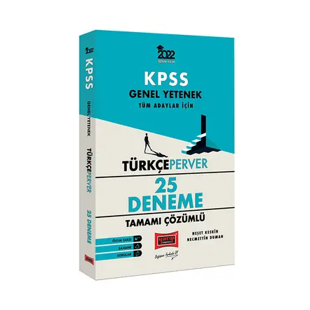 Yargı 2022 KPSS Genel Yetenek TürkçePerver Tamamı Çözümlü 25 Deneme