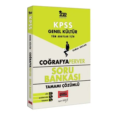 Yargı 2022 KPSS Genel Kültür Tüm Adaylar İçin CoğrafyaPerver Tamamı Çözümlü Soru Bankası