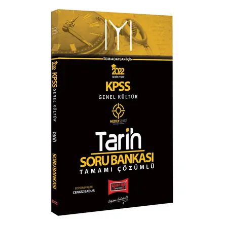 Yargı 2022 KPSS Hedef Serisi IYI Genel Kültür Tarih Tamamı Çözümlü Soru Bankası