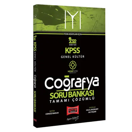 Yargı 2022 KPSS Hedef Serisi IYI Genel Kültür Coğrafya Tamamı Çözümlü Soru Bankası